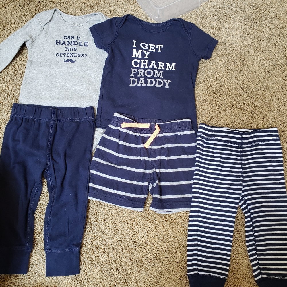 Carters 6pc mix n match